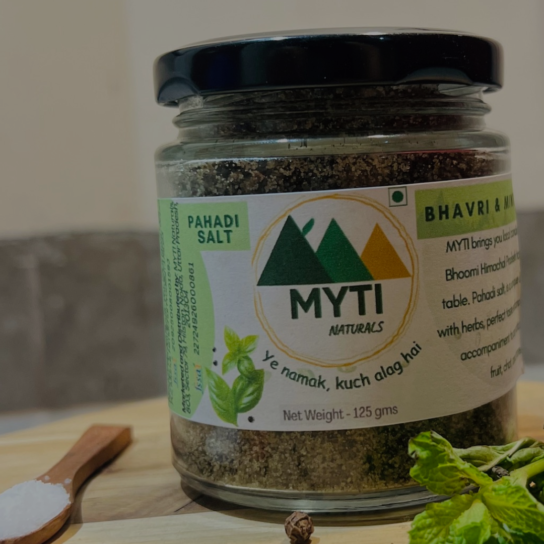 MYTI NATURALS Pahadi Salt BHAVRI & MINT Flavour - Image 3